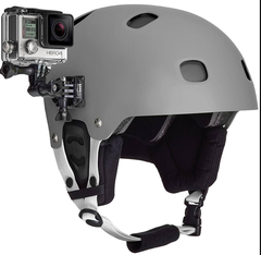 Bộ Ngàm gắn hông nón 3 4, fullface cho Gopro, Actioncam, Insta360