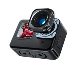 Max Lens Mod TELESIN GoPro Hero 12 11 10 9 Black - Góc quay siêu rộng FOV 155 độ