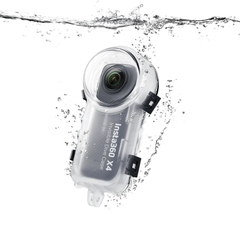 Dive Case Invisible Insta360 X4 - Khung chống nước tàng hình hoàn toàn cho Insta360 X4 bơi lặn sâu