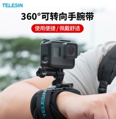 Dây đeo tay Telesin xoay 360  Actioncam Insta360 đeo cổ tay