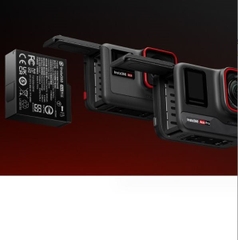 Pin và Dock sạc nhanh dành cho Insta360 Ace/Ace Pro 2 - Hàng Chính Hãng