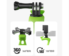 Đai cao su TELESIN xoay 360 cố định ActionCam , Gopro, Osmo Action Ace Pro