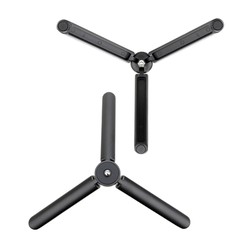 Tripod hợp kim nhôm gấp gọn bằng có ốc 1/4'' cho máy ảnh Gimbal