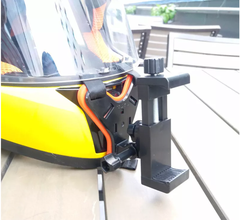 Bộ mount gắn máy quay hành trình lên cằm mũ, nón bảo hiểm fullface