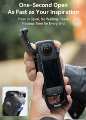 Khung kim loại Telesin Insta360 X4 bảo vệ Camera hoàn hảo tiện lợi thông minh