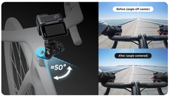 Phụ kiện gắn đầu xe đạp Insta360 X4 X3 Ace Ace Pro -  BIKE HEADSET CAP MOUNT