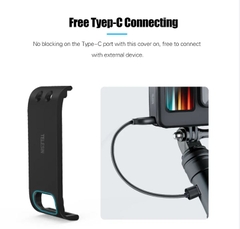 Nắp pin TELESIN tích hợp cổng sạc Type-C cho GoPro Hero 9 10 11 12 13 Black