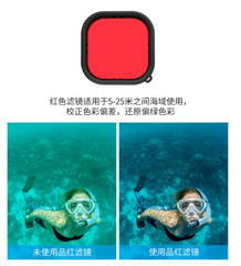 Khung chống nước TELESIN dành cho GoPro Hero 13 12 11 10 9 Black - Bản Combo