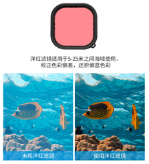 Khung chống nước TELESIN dành cho GoPro Hero 13 12 11 10 9 Black - Bản Combo