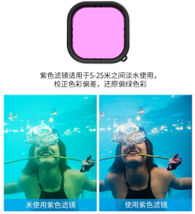 Khung chống nước TELESIN dành cho GoPro Hero 13 12 11 10 9 Black - Bản Combo
