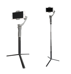 Gậy nối dài 75cm và Tripod kim loại hỗ trợ chiều cao Gimbal