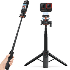 Tripod Vrig Ac 50 cho Insta360 X5 Ace Pro 2 tích hợp Remote kéo dài 55cm tiện lợi