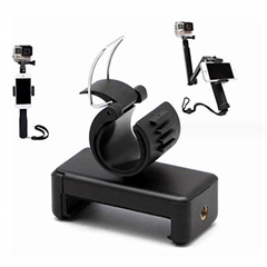 Giá đỡ kẹp điện thoại vào Gậy ActionCam , Gopro , Osmo Action tiện lợi