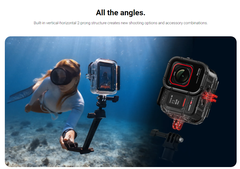 Dive Case Insta360 Ace Pro 2 - Lặn sâu lên tới 60m, ông kính chất lượng cao