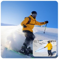 Gậy tàng hình 114cm chính hãng Insta360 ONE X2 X3 X4 Invisible Selfie Stick