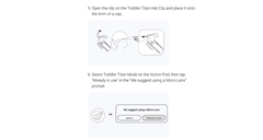 Toddler Titan Kit GO Ultra - Ngàm kẹp nón góc nhìn thú vị em bé