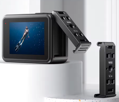 Nắp pin Vrig AC 29 gắn dọc Gopro 13 12 11 10 9 Black dễ dàng tiện lợi