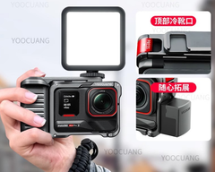 Tay cầm kim loại YOOCUANG cho Insta360 Ace Pro 2 chụp hình đường phố đa dạng - YOOCUANG Xplorer Grip Kit StreetGrip Vlog