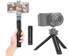 Tripod nhựa Vrig TP 05 gắn gimbal máy ảnh giá đỡ điện thoại đèn trợ sáng