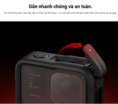 Khung Frame gắn dọc Insta360 Ace Pro 2 Ace Pro dễ dàng nhanh chóng