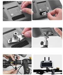 Pass gắn tay điều khiển DJI RC RC2 lên ghi đông xe đạp dễ dàng chắc chắn