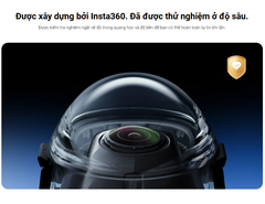 Insta360 X5 Invisible Dive Case - Khung chống nước tàng hình lặn sâu bảo vệ camera