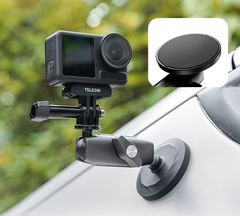 Đế nam châm TELESIN gắn Actioncam, Gopro, Insta360 X2 X3 Ace Pro