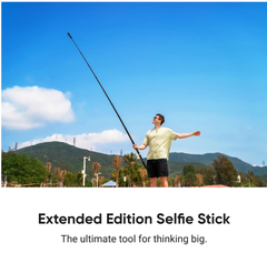 GẬY INSTA360 CARBON FIBER 3 MÉT -  Insta360 3m 9.8ft Extended Edition Selfie Stick