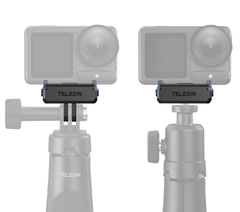 Ngàm Telesin Osmo Action 5 4 3 Osmo 360 Nano tích hợp ren 1/4 tiện lợi