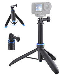 Tripod Telesin tự bung chân kéo dài 65cm gắn Actioncam Pocket Gopro Insta360 gấp gọn