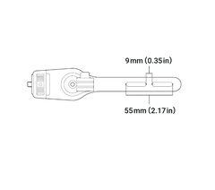Phụ kiện gắn Ghi đông xe đạp gắn Insta360 X4 X3 X2 - Bike Computer Mount