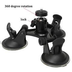 Đế Hít Ba Chân Có Giác Hút 60mm Cho Gopro, Insta360 ,ActionCam