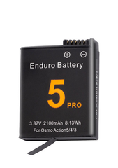 Pin 2100mAh cho Action 5 Pro 4 3 thay thế và Hộp sạc pin có đèn báo tiện lợi