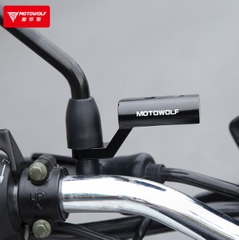 Pát Nhôm Mở Rộng CNC Gắn Chân Gương MOTOWOLF