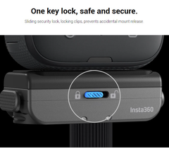 Ngàm thao tác nhanh cho Insta360 One X2 X3 X4 Ace Ace Pro/ Ace Pro 2- Quick Release Mount 2.0 - Hàng chính hãng