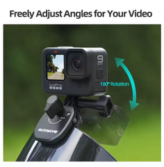 Kẹp kính chắn gió gắn Actioncam Gopro Insta360 Action dễ dàng
