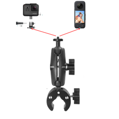 Bộ Kẹp gắn Moto ,ghi đông Xe đạp Dành Cho Insta360 One RS / X2 / X3 GoPro Max