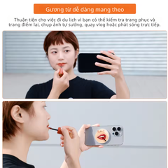 Gương Vrig MG 20 hỗ trợ selfile vlog cho điện thoại dễ dàng