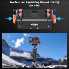 Ngàm Vrig AC 07 cho Insta360 Ace Pro Pro 2 X2 X3 X4 X5 Gopro 12 thao lắp nhanh ngàm chắc chắn