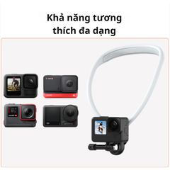 Vòng đeo cổ Vrig Ac 01 SE gắn Actioncam thao tác nhanh chóng dây cố định chống rung lắc