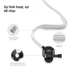 Vòng đeo cổ Vrig Ac 01 SE gắn Actioncam thao tác nhanh chóng dây cố định chống rung lắc