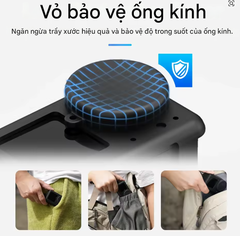 Silicon Telesin DJI Action 5 Pro 4 3 bảo vệ máy camera chống rơi va đập