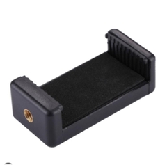 Kẹp điện thoại có lỗ ren 1/4 có thể xoay ngang dọc