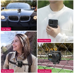 Đế Nam Châm Ulanzi GP-16 Ngàm Nam Châm Thao Tác Nhanh Cho Gopro, Camera Hành Động