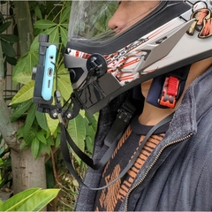 Mount dán cằm TUYU cao cấp dành cho mọi loại nón Fullface gắn ActionCam Gopro