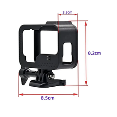 Khung frame nhựa bảo vệ cho Gopro Hero 9 10 11 12 Black