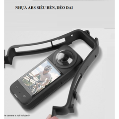 Bộ Khung Bảo Vệ Insta360 X3 có ngàm gắn mic ,đèn