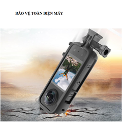Bộ Khung Bảo Vệ Insta360 X3 có ngàm gắn mic ,đèn