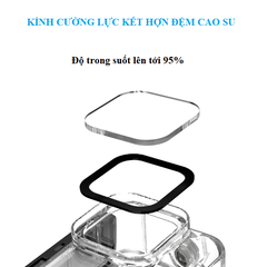 Khung chống nước TELESIN dành cho GoPro Hero 13 12 11 10 9 Black - Bản Combo