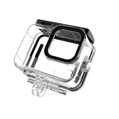 Khung Vỏ Chống Nước TELESIN Dành Cho Gopro Hero 13 12 11 10 9 Black